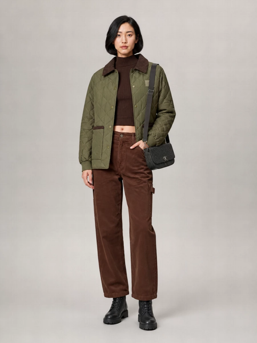 Calvin Klein Single Breasted Coat