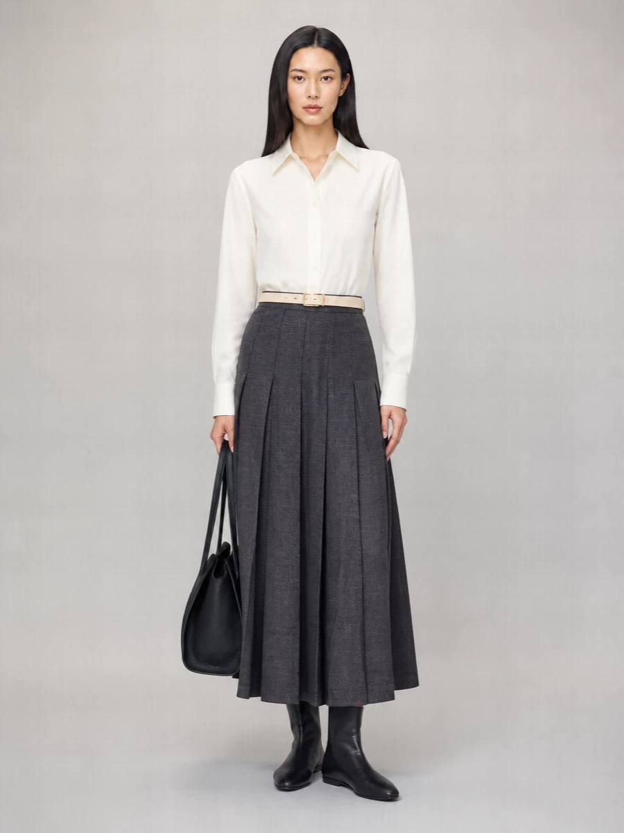 Róhe Silk Cotton Shirt