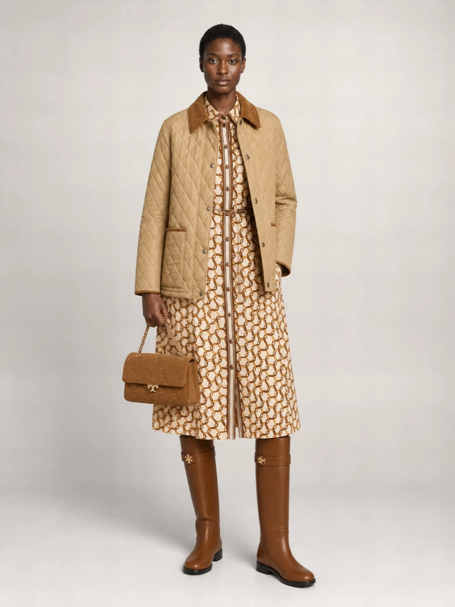 Tory Burch Leather Riding Boots