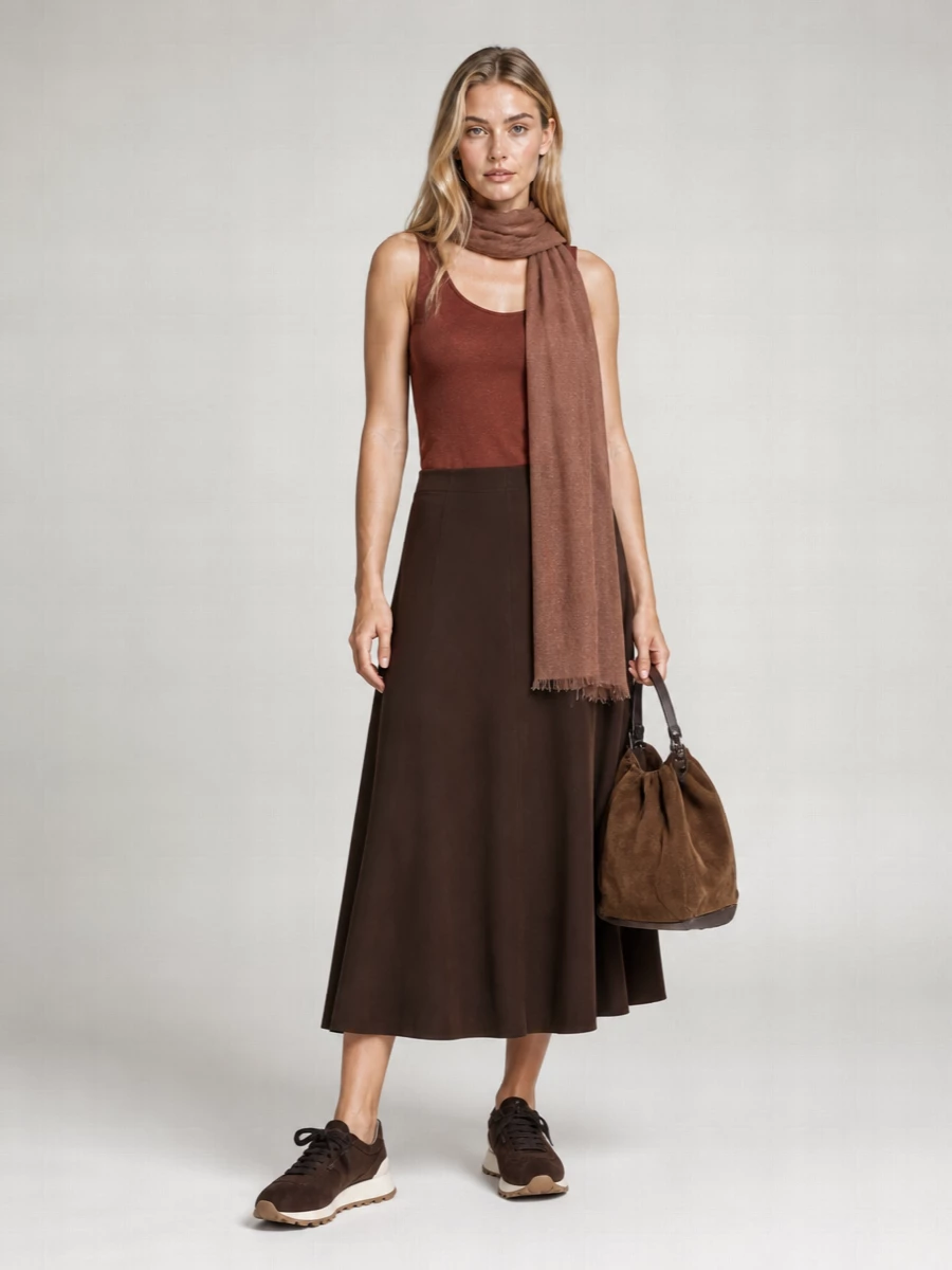 Brunello Cucinelli Cashmere Silk Ribbed Tank Top