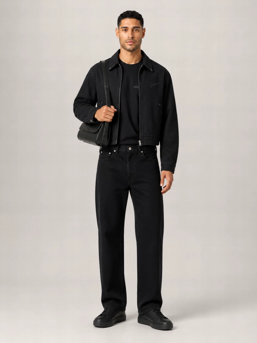 Jacquemus Denim Cropped Jacket