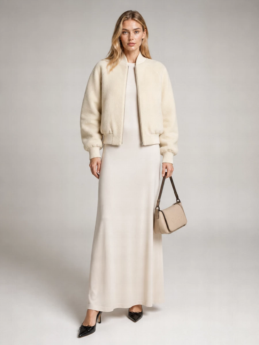 Jacquemus Ribbed Bomber Jacket