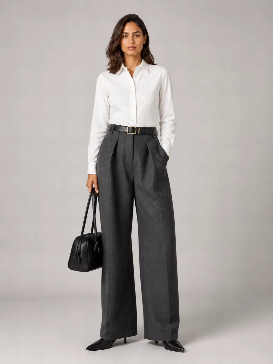 Jacquemus high-rise straight-leg trousers