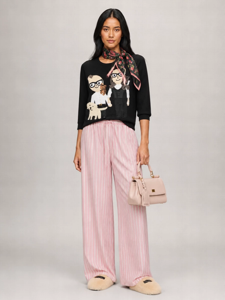 Dolce&Gabbana Silk Blouse Top