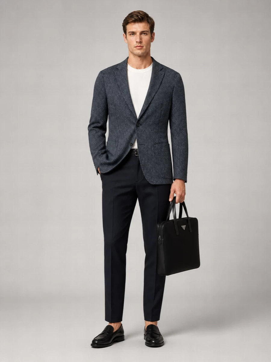 Zegna Cotton Tapered Trousers