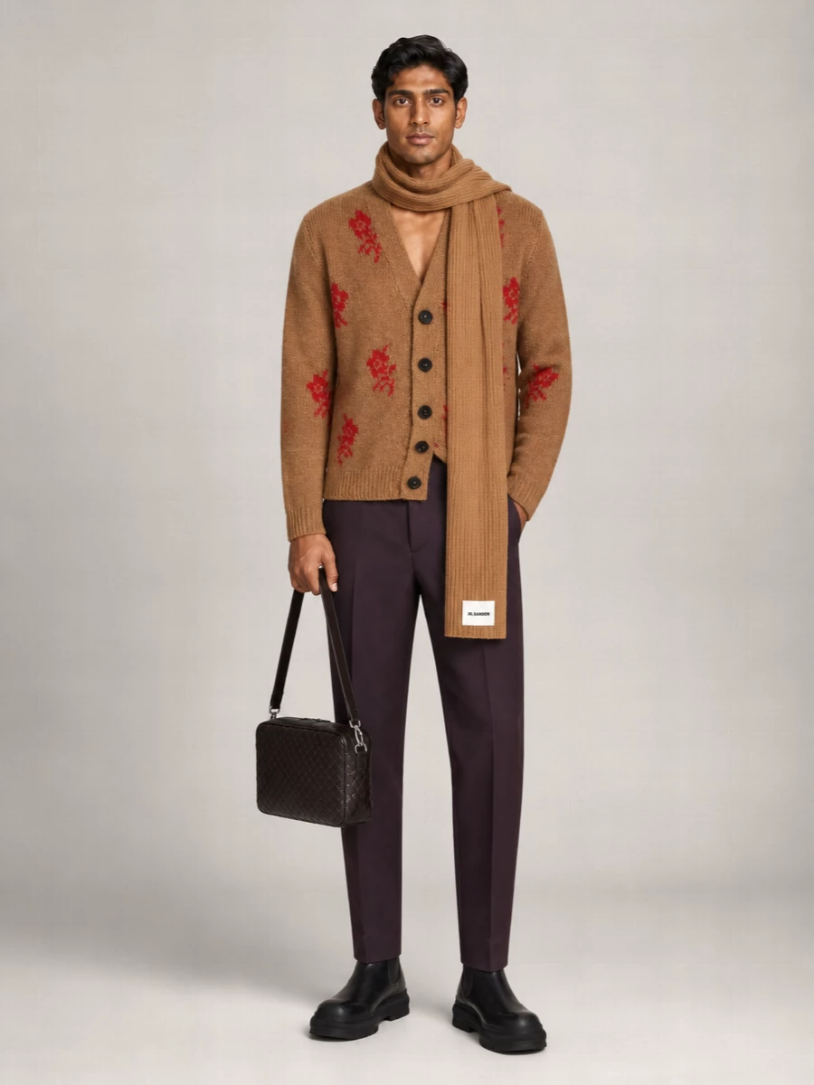 Jil Sander Alpaca-Blend Cardigan