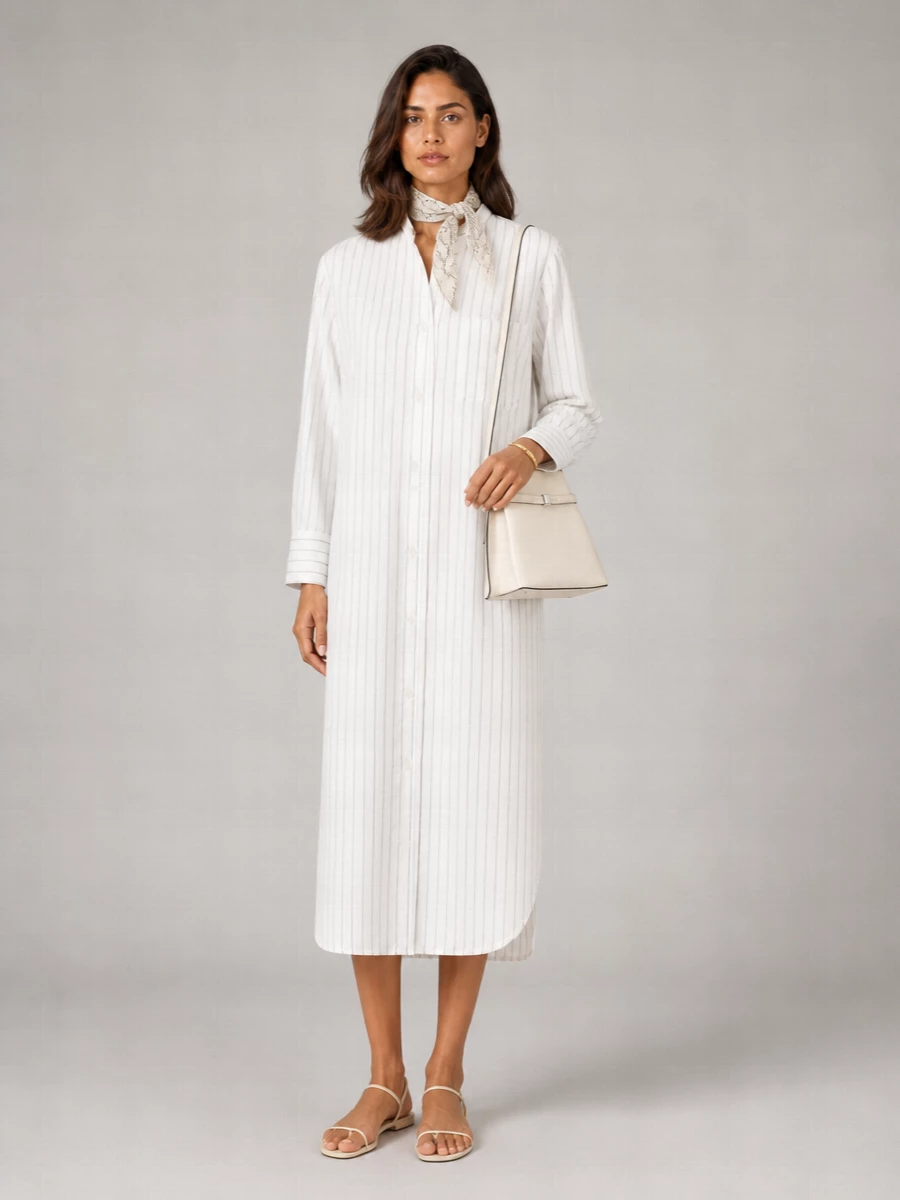 Totême Silk Viscose Nightdress