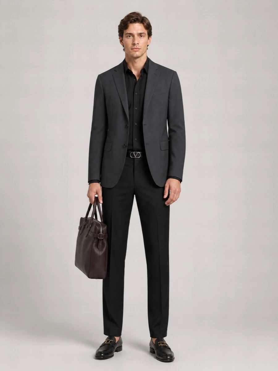 Valentino Garavani Leather Belt