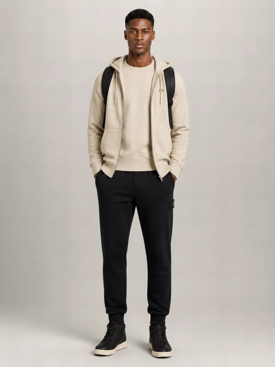 Timberland Cotton Hooded Jacket