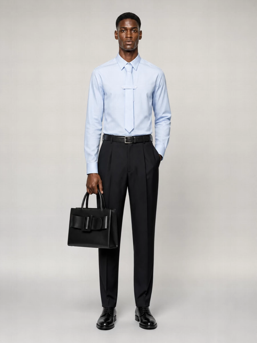 Dries Van Noten Cotton Poplin Long-Sleeve Shirt