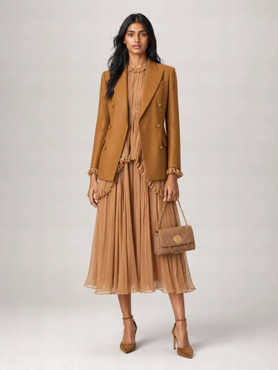 Zimmermann Wool Silk Blazer
