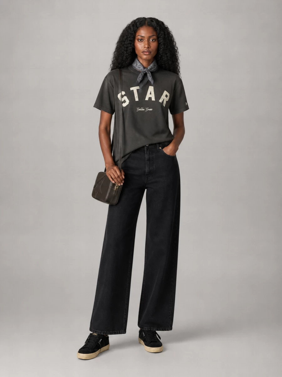 Golden Goose Cotton Relaxed-Fit Logo T-Shirt