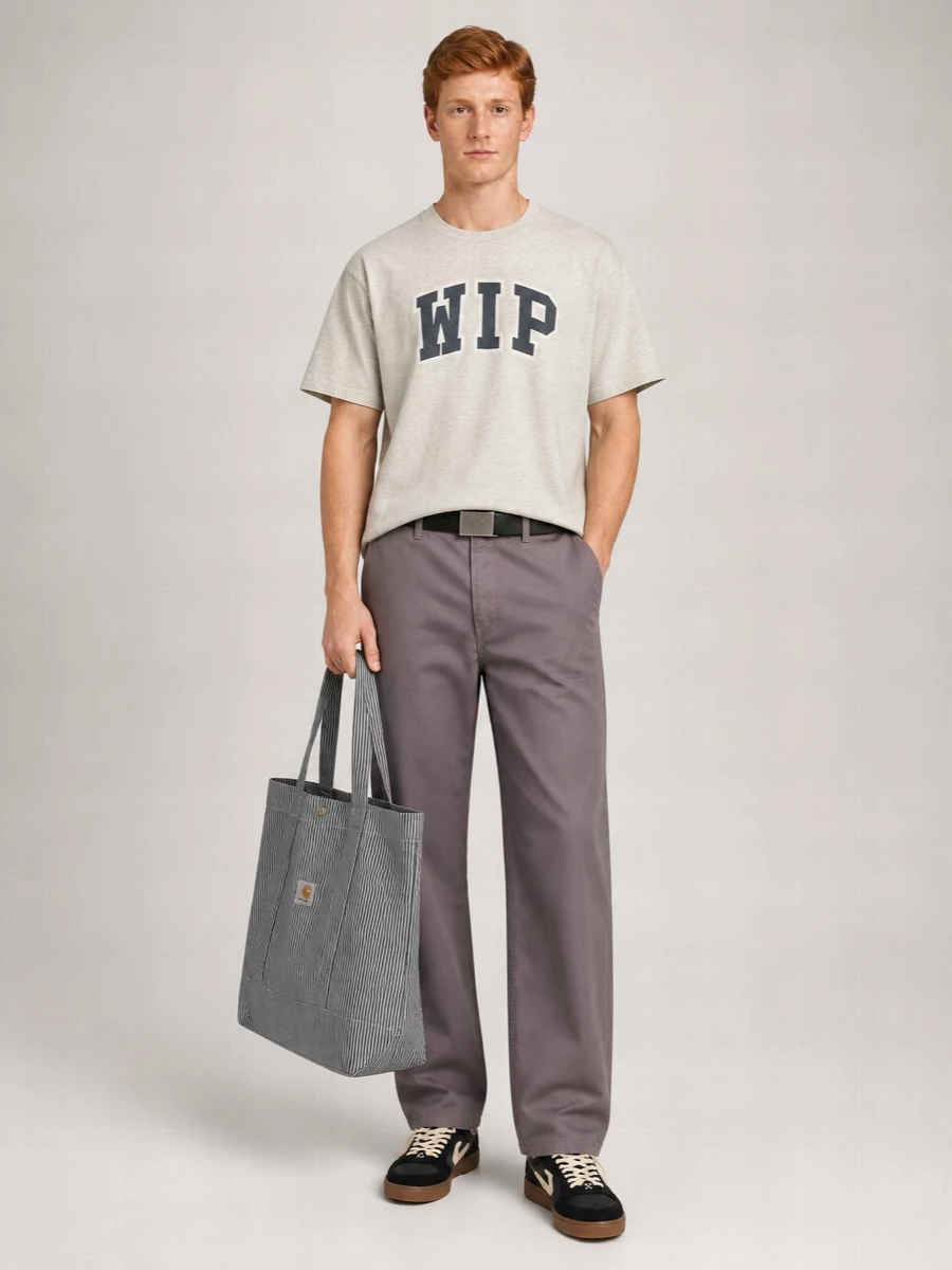Carhartt Wip Cotton Logo Crew-Neck T-Shirt