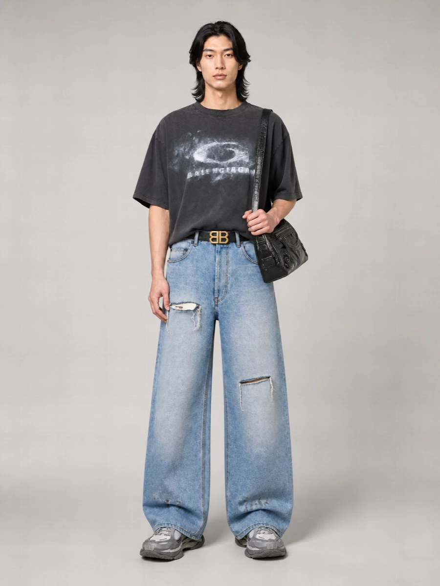 Balenciaga Polyethylene Low-Top Sneakers