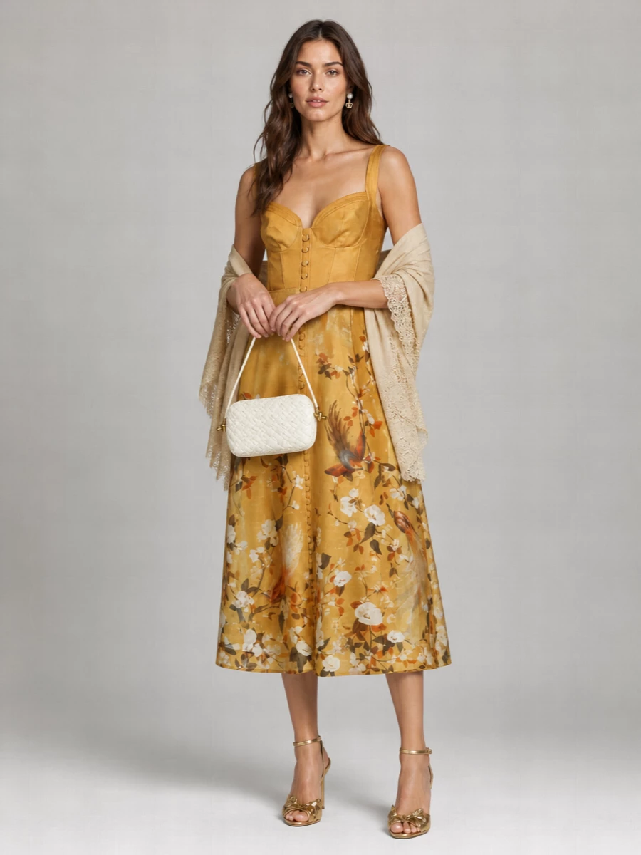 Zimmermann midi dress