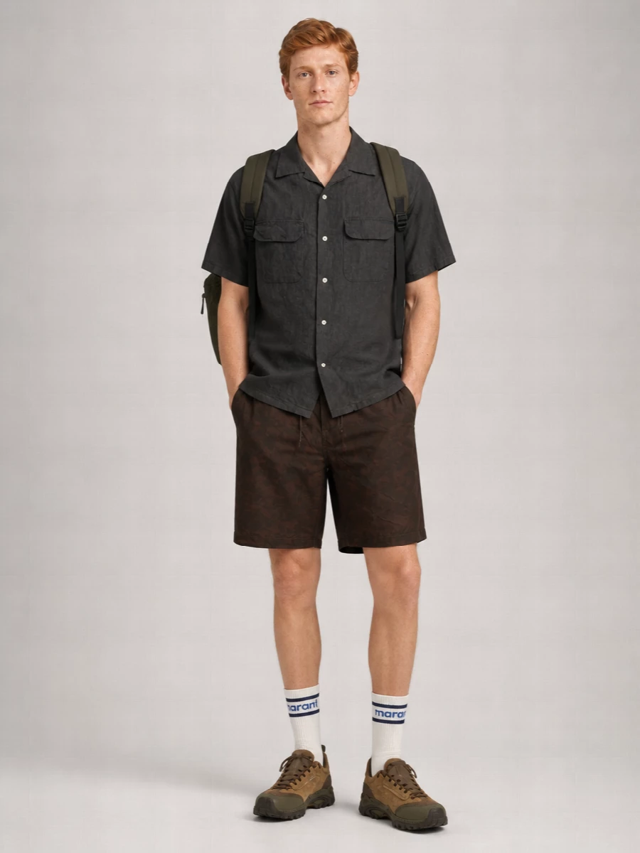 Beams Plus Nylon Cargo Shorts