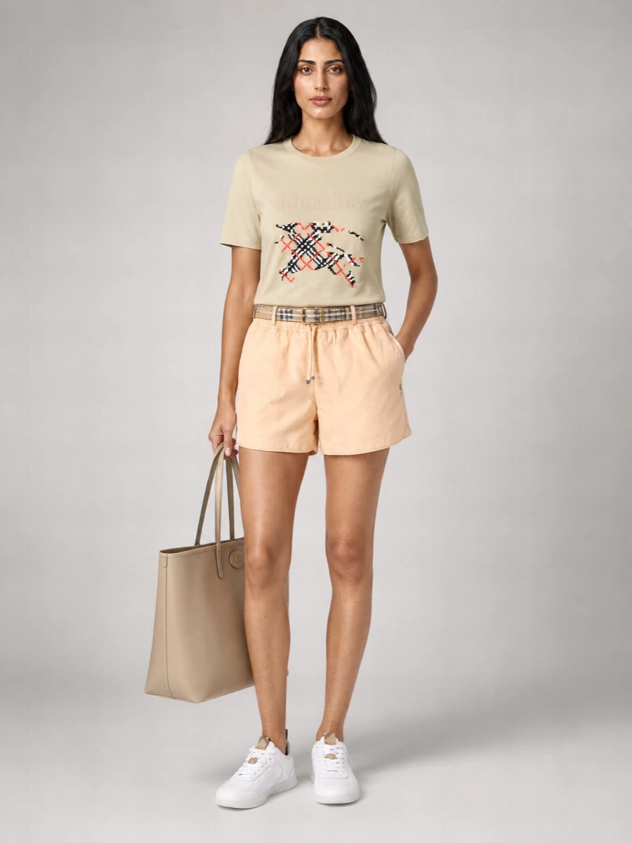 Burberry Leather Tote Bag
