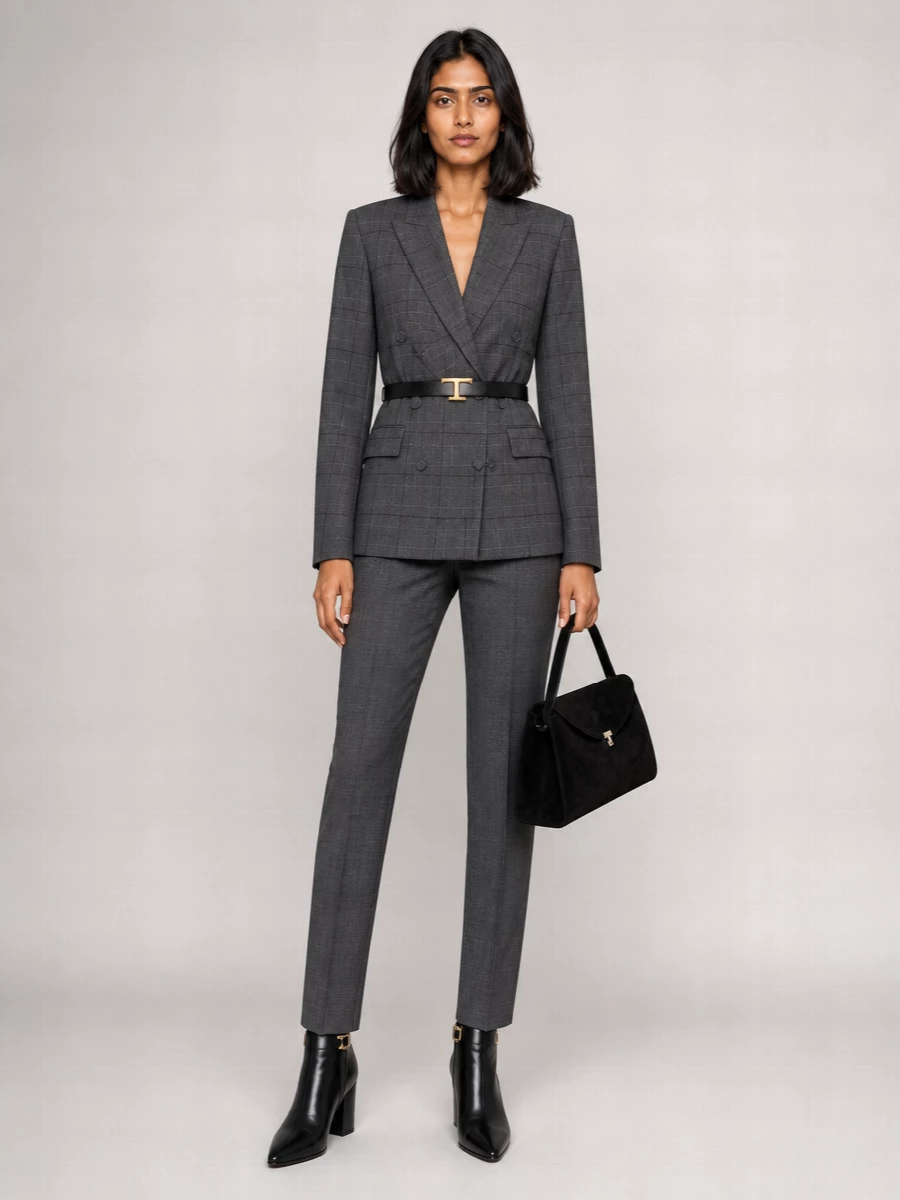 Ermanno Scervino Wool Tailored Trousers