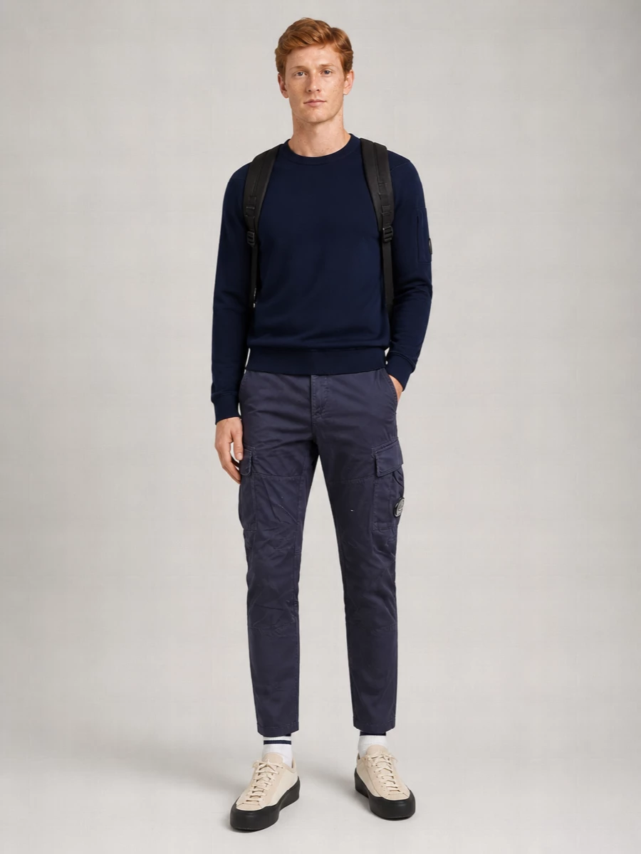 C.p. Company Stretch Sateen Cargo Pants