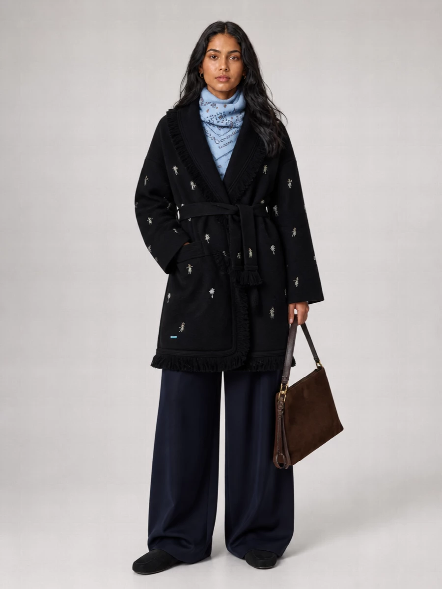 Alanui Virgin Wool Cardigan