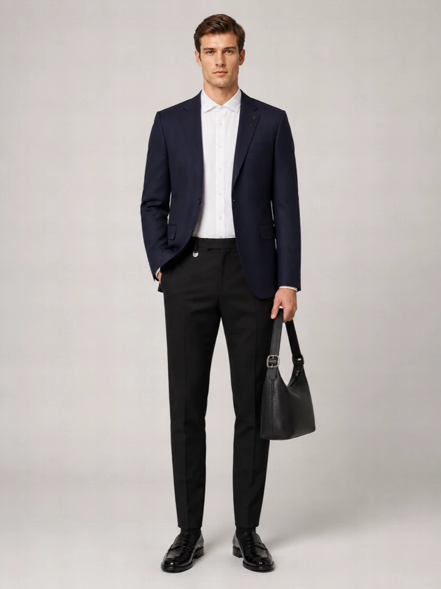 Versace Leather Loafers