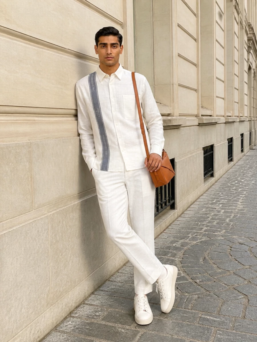 Jw anderson shirt jil sander trouser outfit