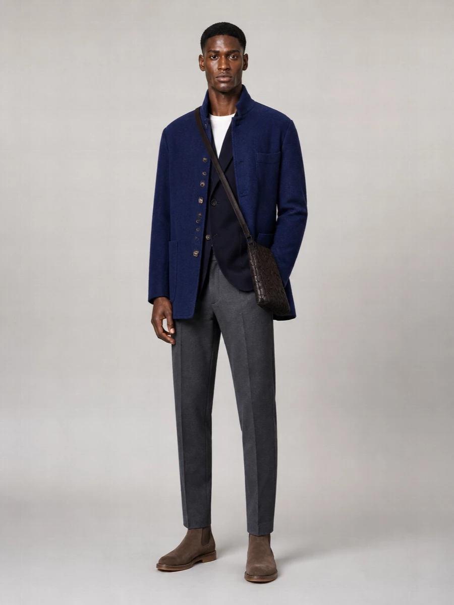 Brunello Cucinelli Cashmere Single-Breasted Coat