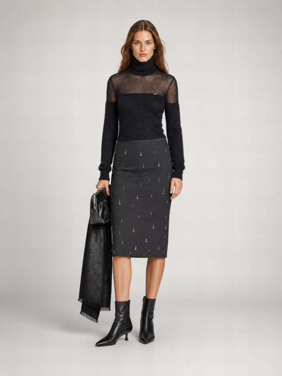 Semicouture Pencil Skirt