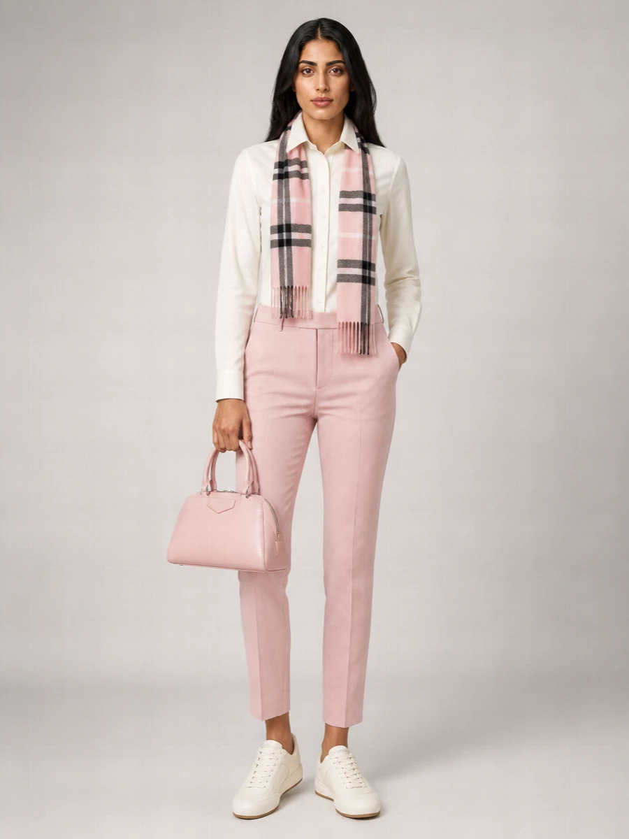 Burberry Virgin Wool Regular-Fit Tailored Trousers