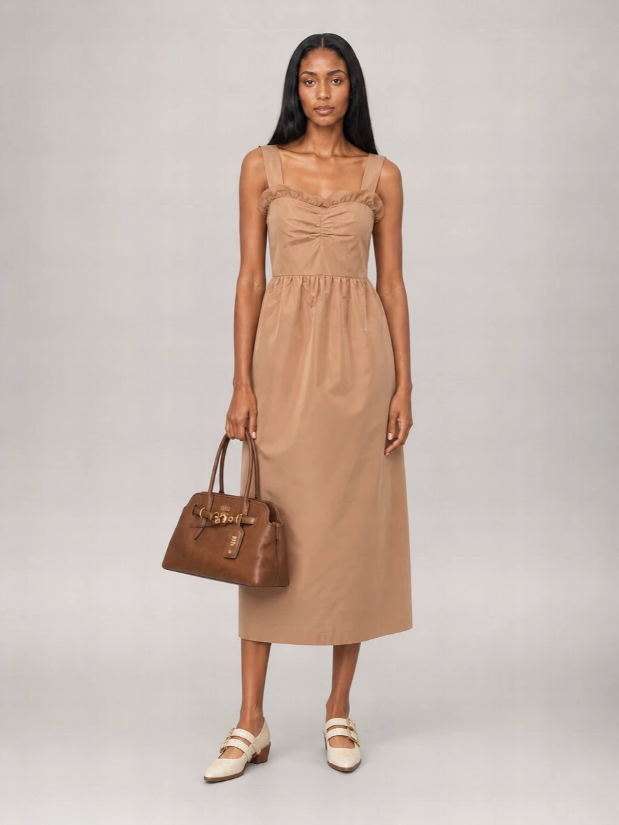 Chloé Leather Ballerina Shoes