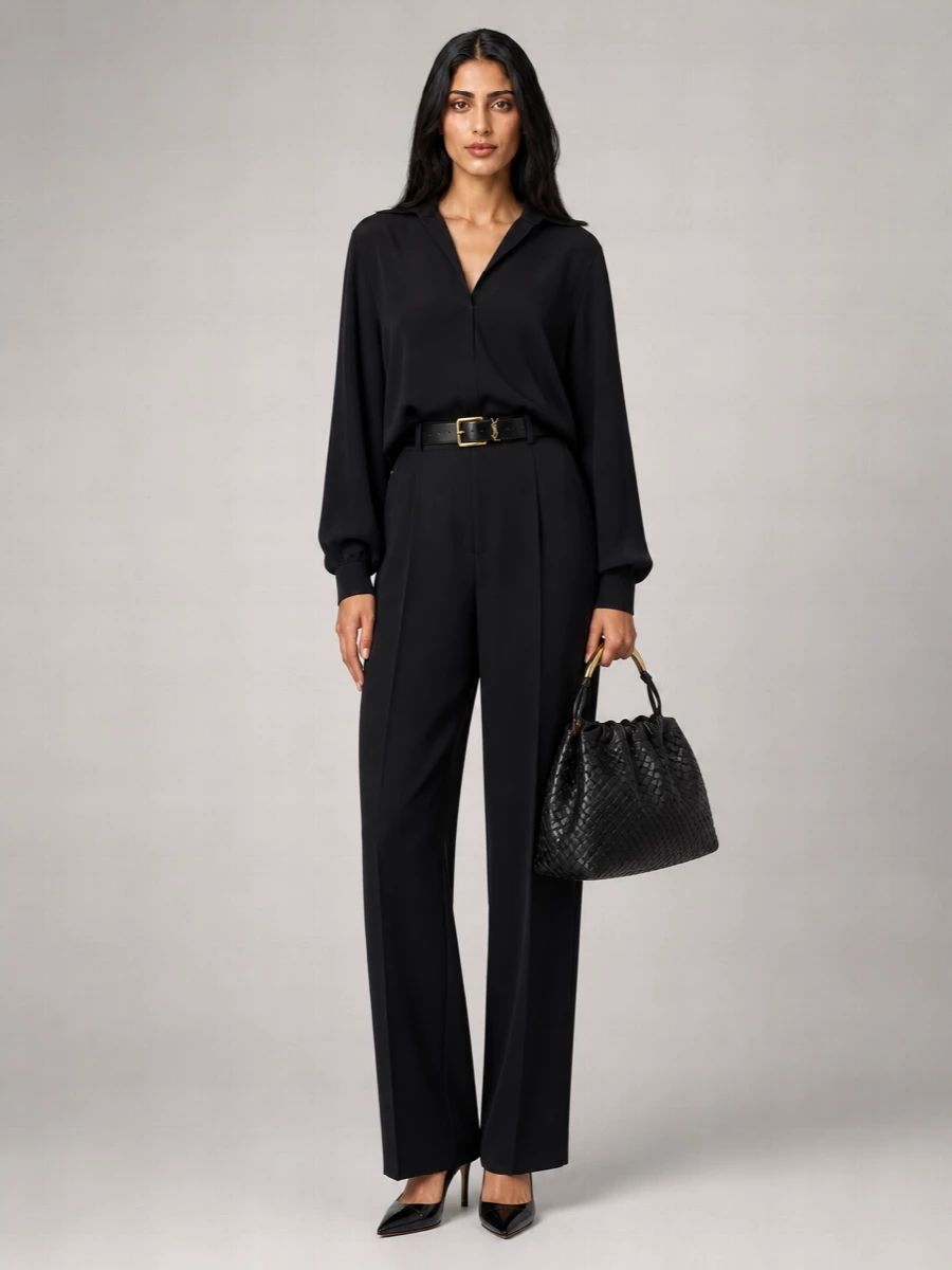 Tom Ford Silk Crepe De Chine Shirt