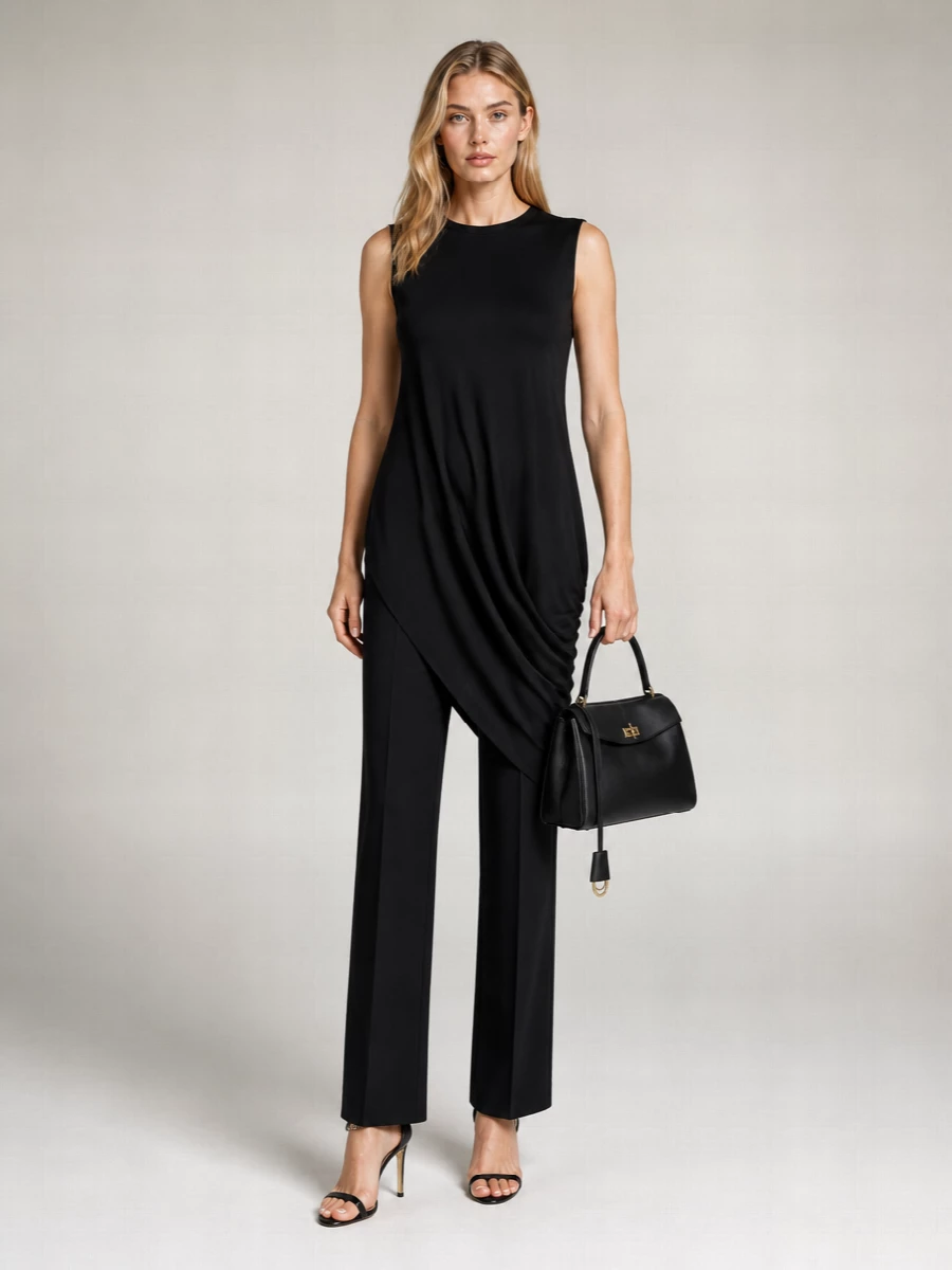 Tom Ford Draped Asymmetric Top