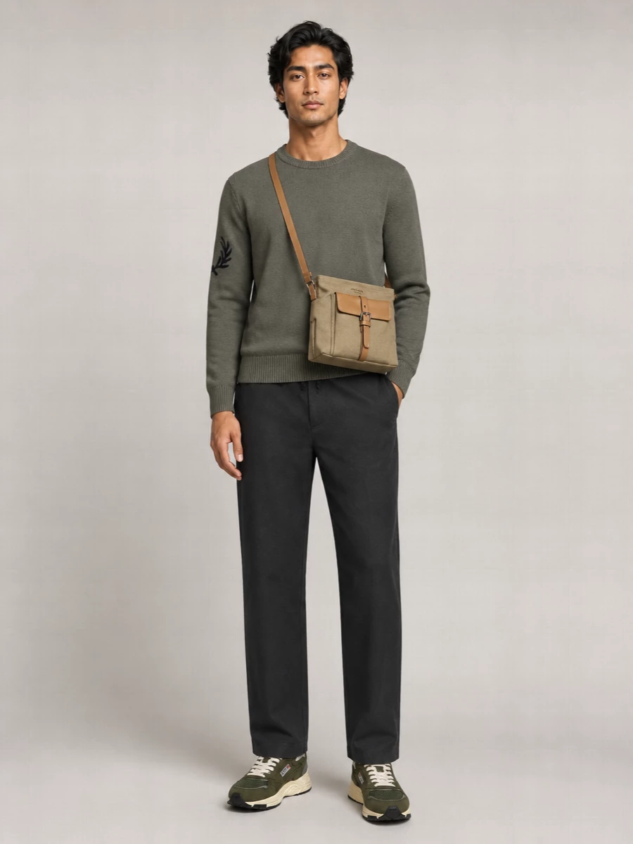 Autry Paneled Low-Top Sneakers