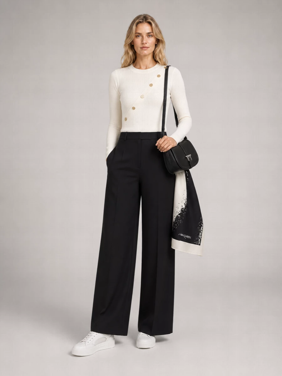 Alexander Mcqueen Ribbed Crew Neck Sweater