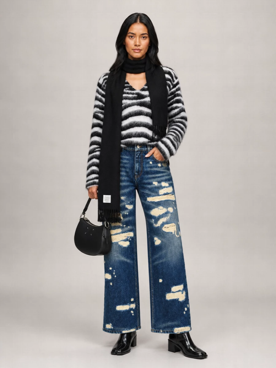 Marc Jacobs Cotton Straight-Leg Jeans
