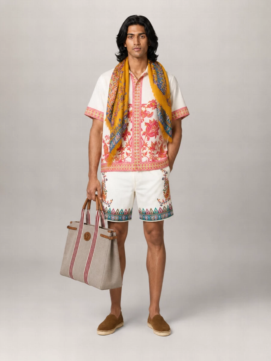 Etro Polyester Tailored Swim Shorts