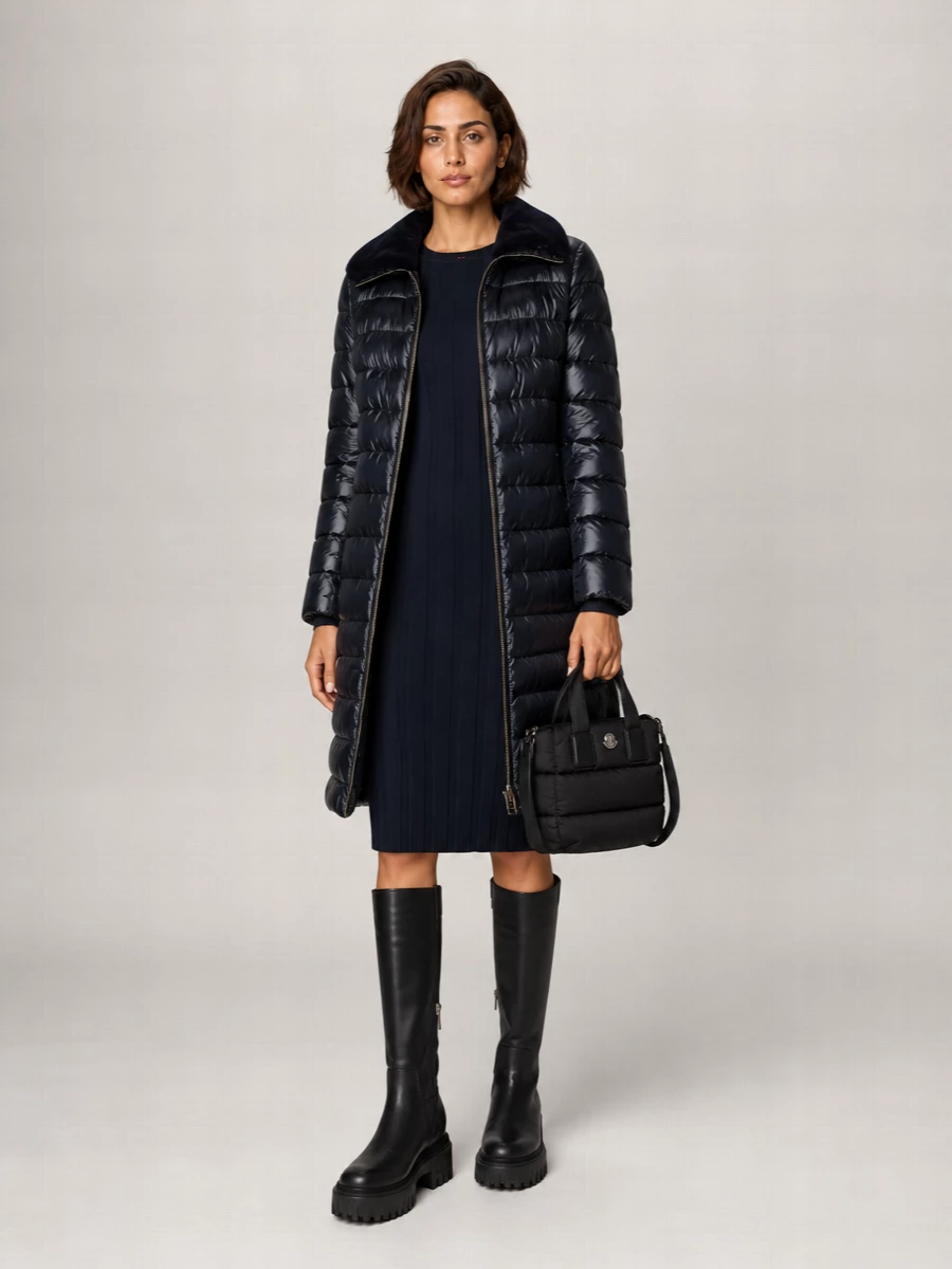 Herno Quilted Long Puffer Jacket