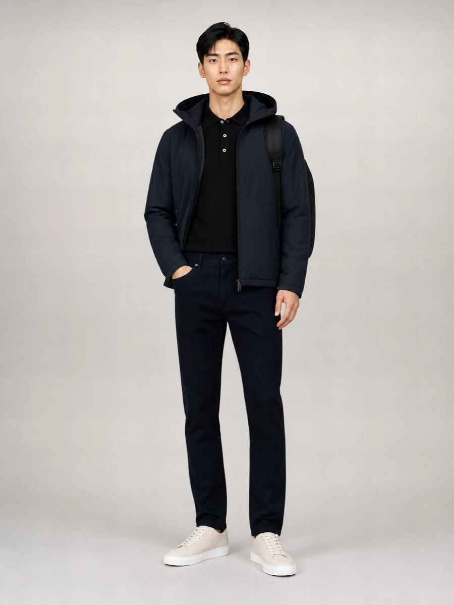 Emporio Armani Hooded Puffer Parka
