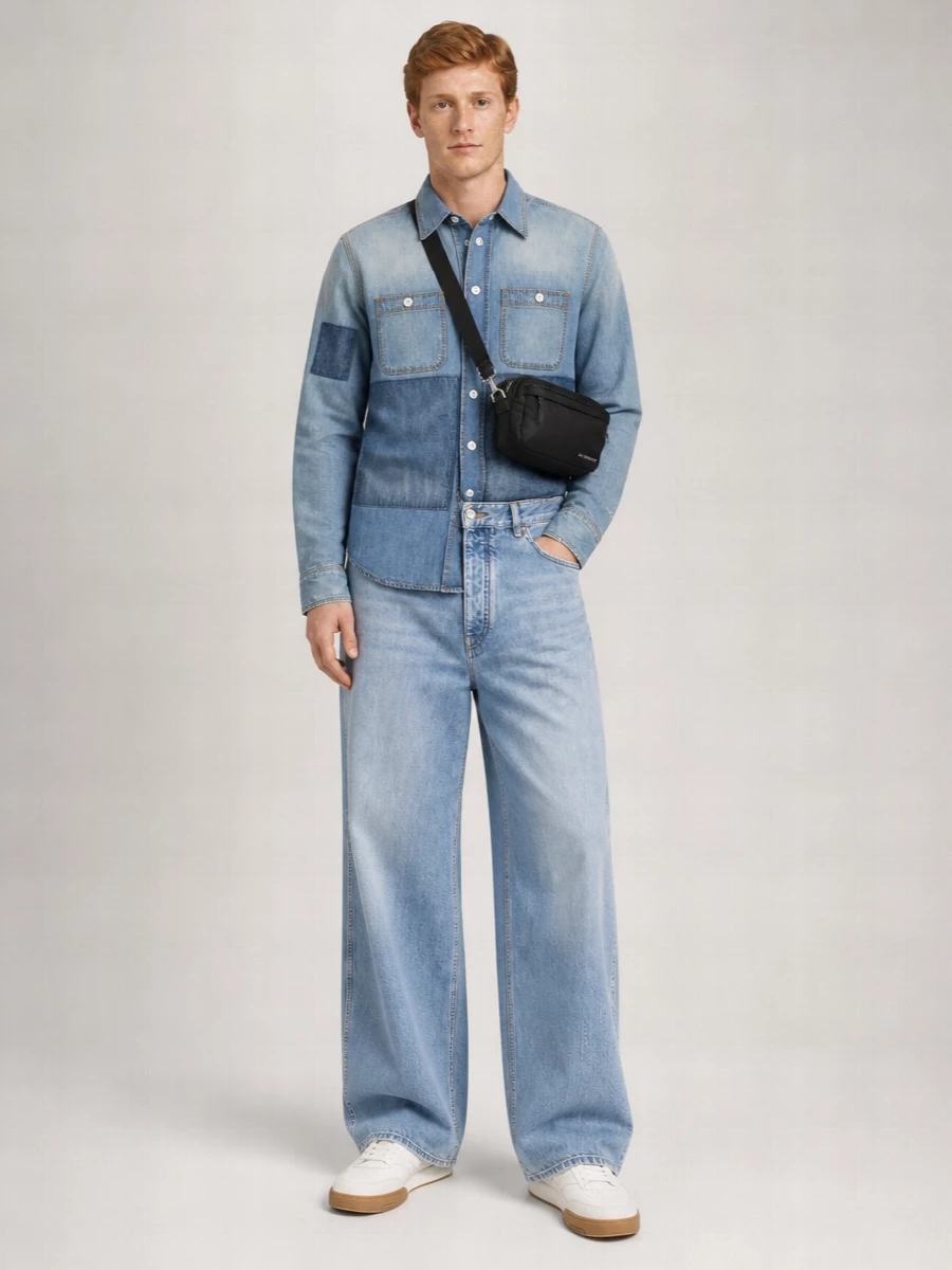Givenchy Denim Long-Sleeve Shirt