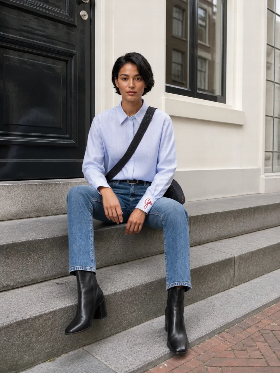 Golden goose shirt 7 for all mankind jeans