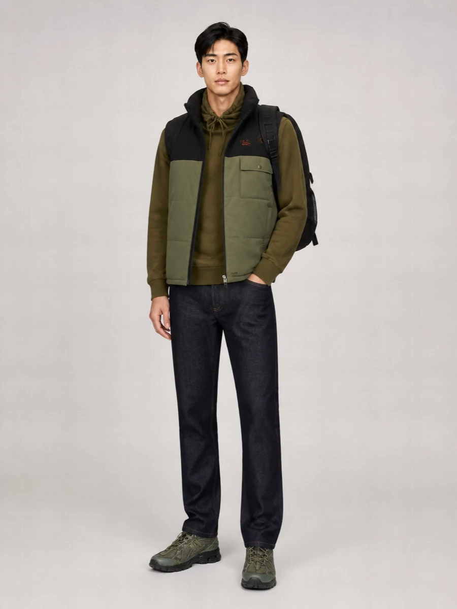 A.p.c. Reversible Puffer Vest