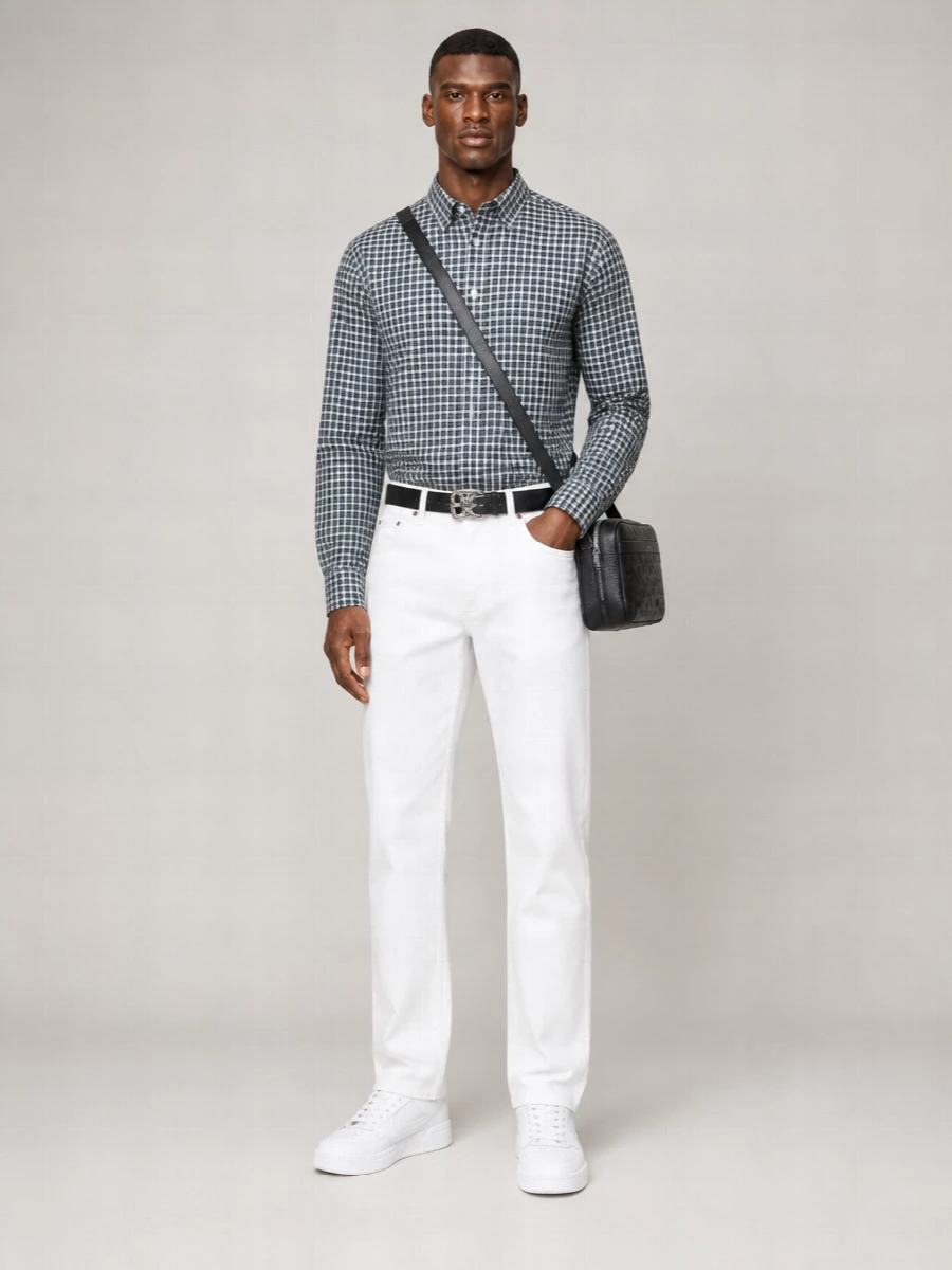 Celine Striped Relaxed-Fit Cotton Shirt