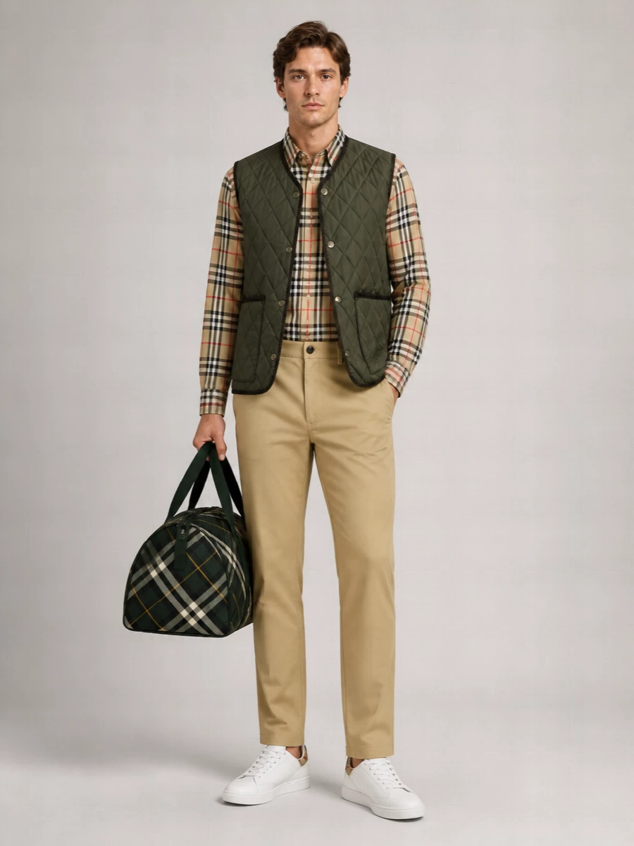Burberry Quilted Gilet