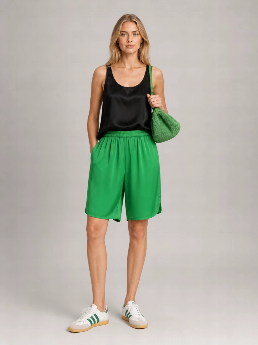 Themoiré Adjustable Strap Gathered Textured Shoulder Bag