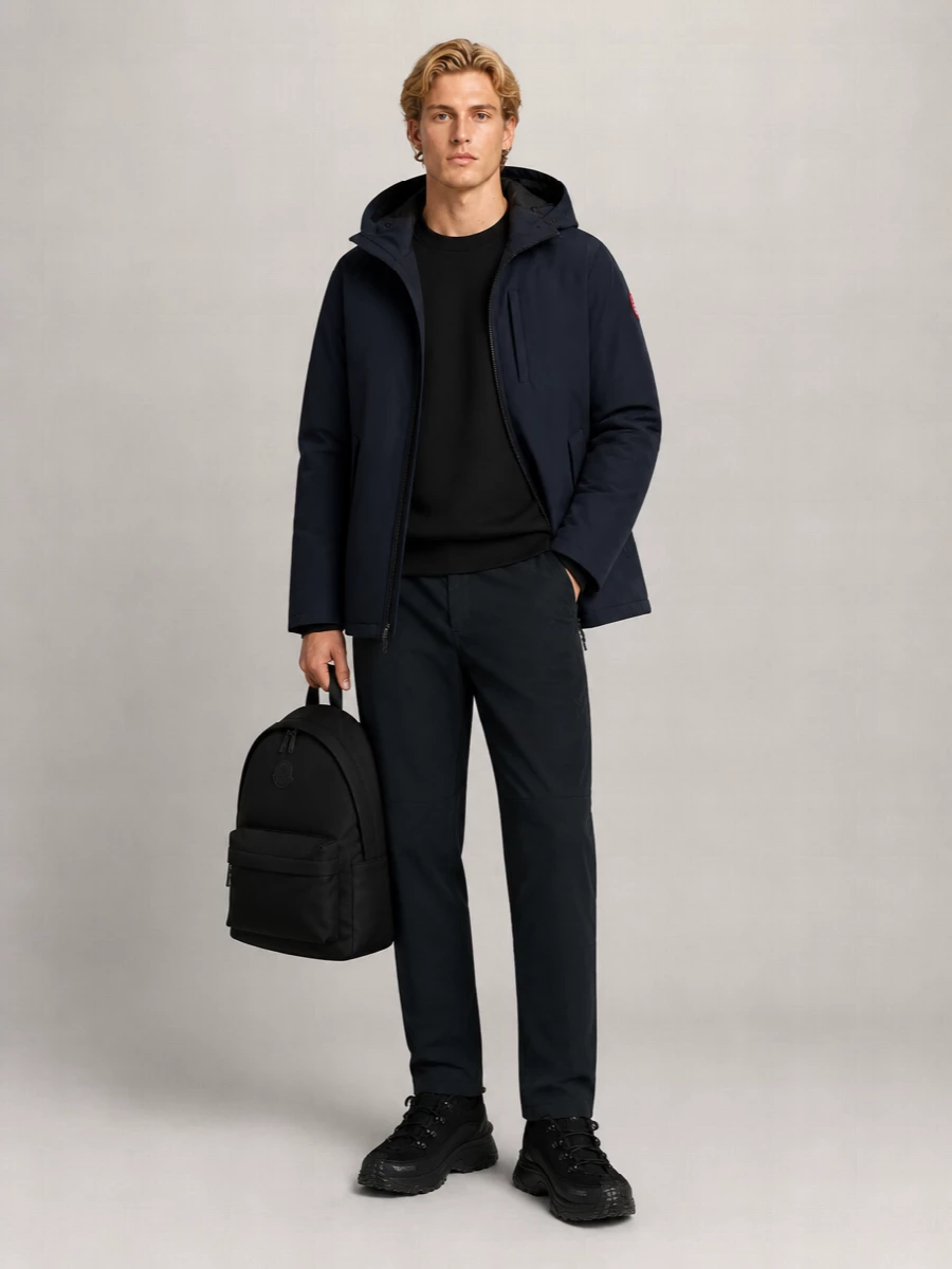 Canada Goose hooded parka jacket