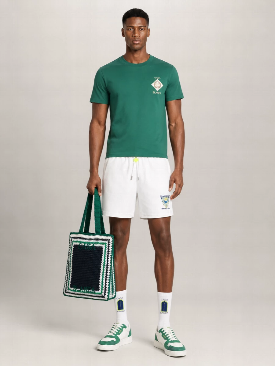 Casablanca Printed Short-Sleeve T-Shirt