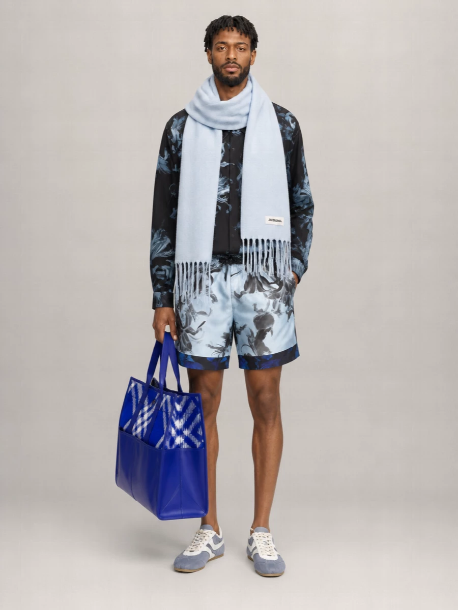 Dries Van Noten Floral-Print Swim Shorts