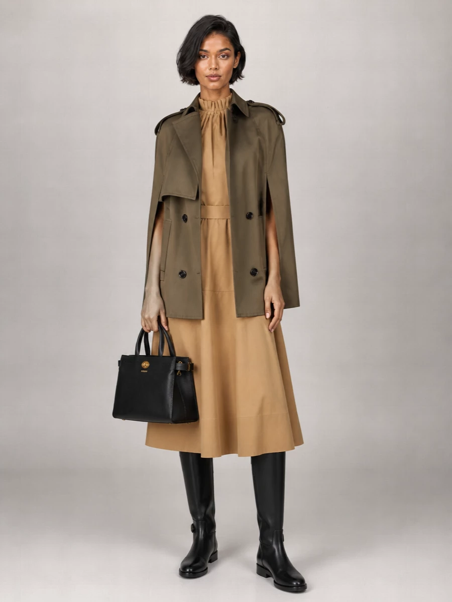 Burberry Cotton Cape