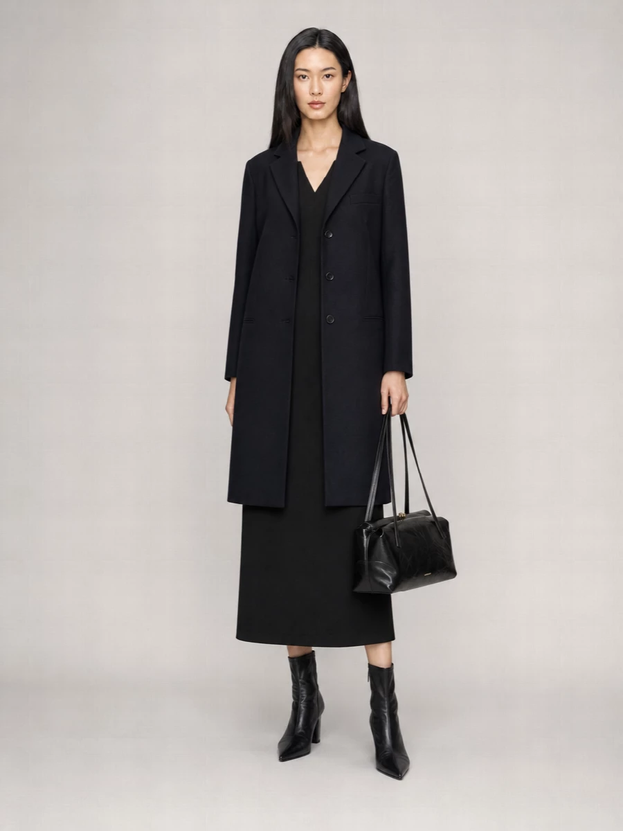 Jil Sander Single Breasted Coat