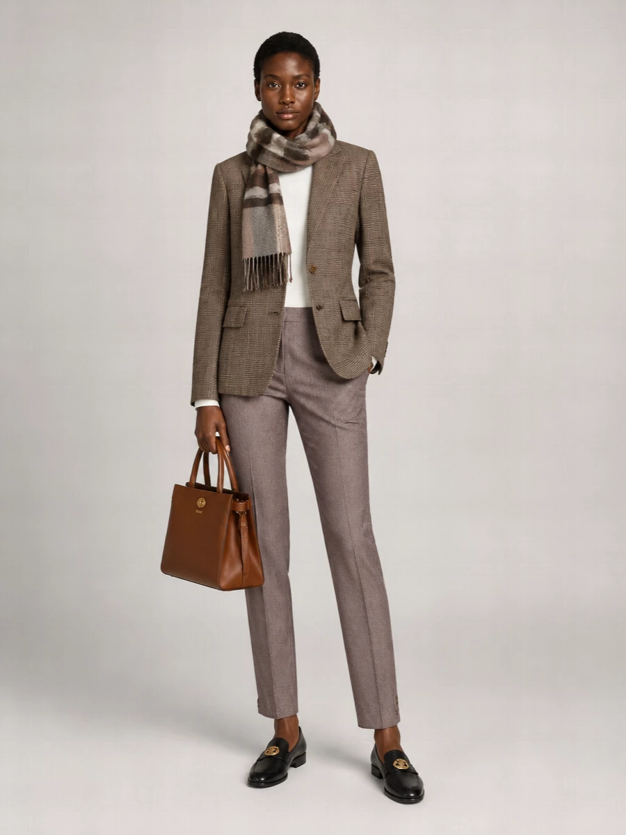 Burberry Embroidered Cashmere Scarf